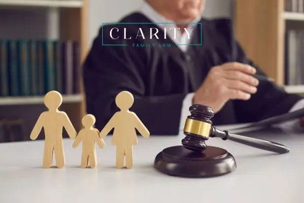 a judge reviewing a parenting plan