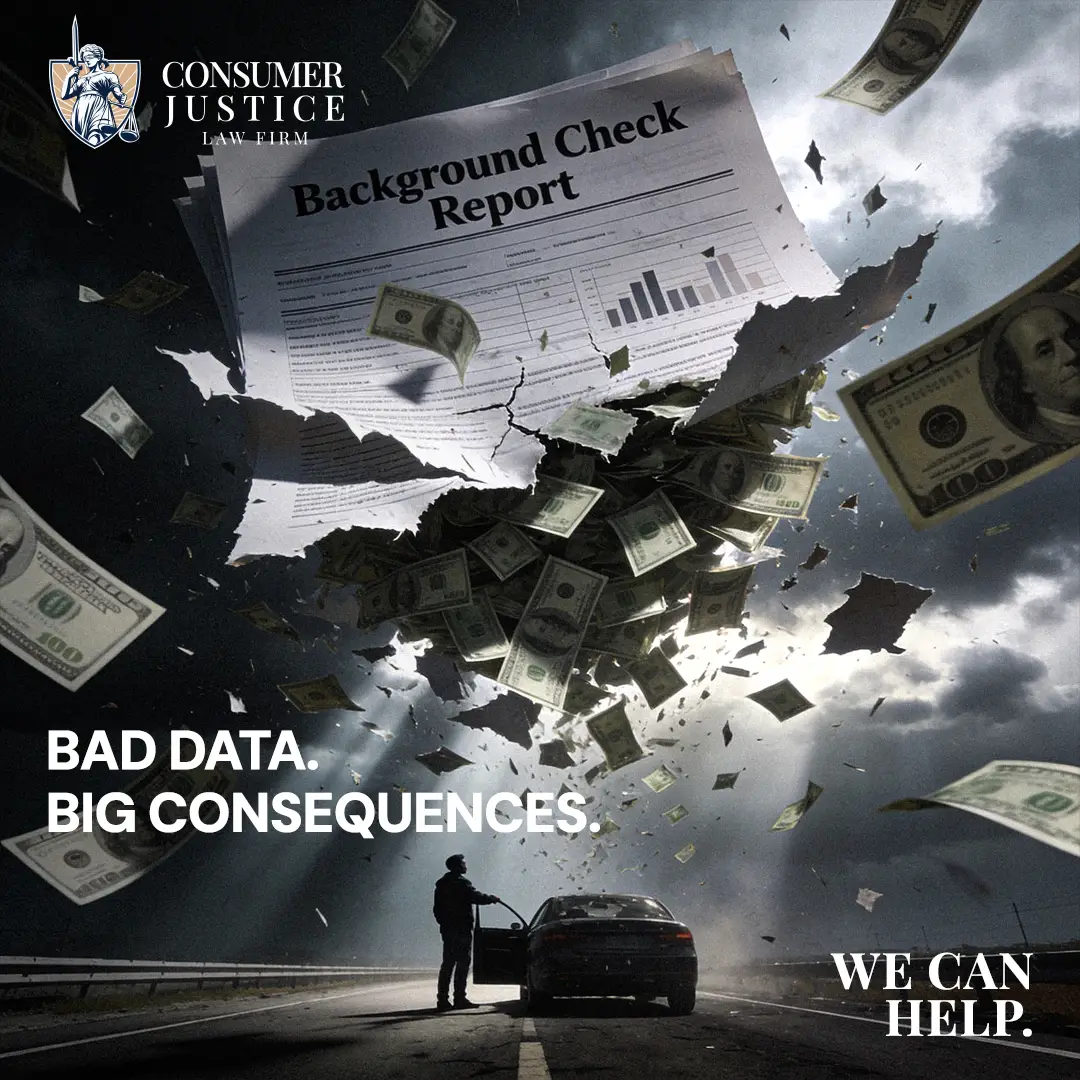 An employment background check report shreds apart into 100 dollar bills, conveying hope for recovery.