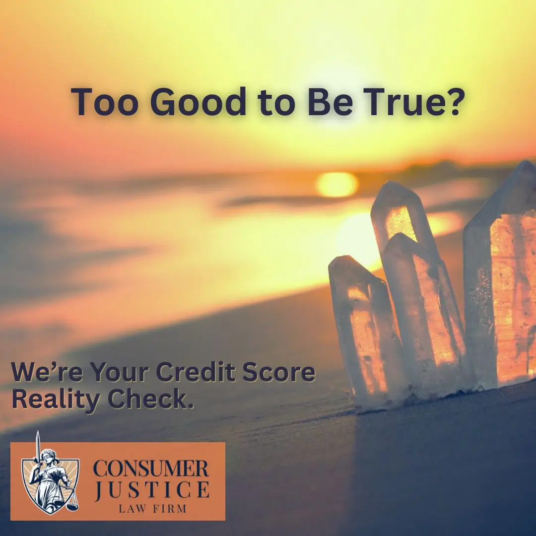 A meditative beach at sunset conjures the question, "is credit karma accurate?"