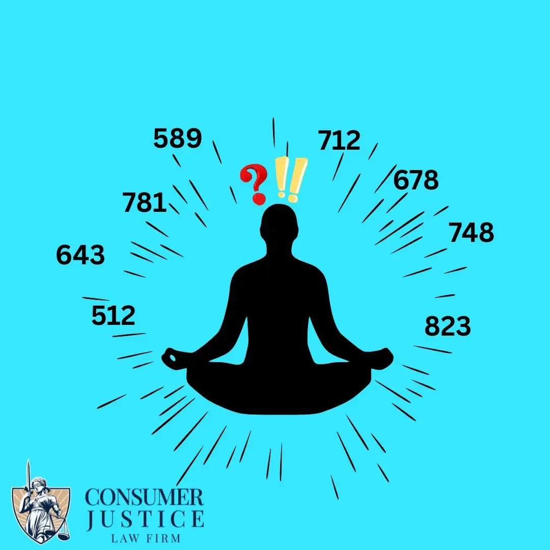 A meditating person contemplates is credit karma accurate?