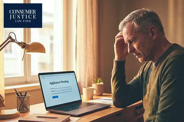 A man waits on a decision about his job application