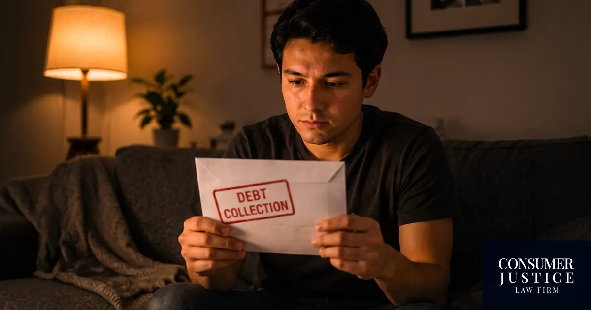 A man gets a collection notice and should know his FDCPA rights.