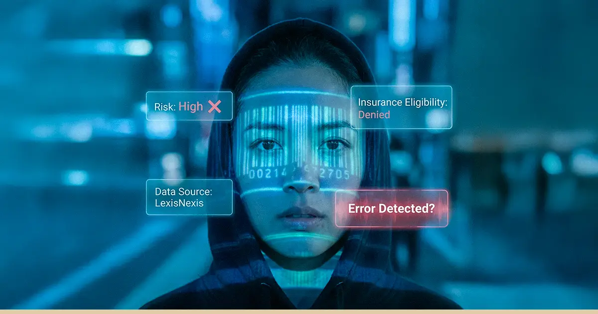 Warning alerts indicate LexisNexis consumer report errors.