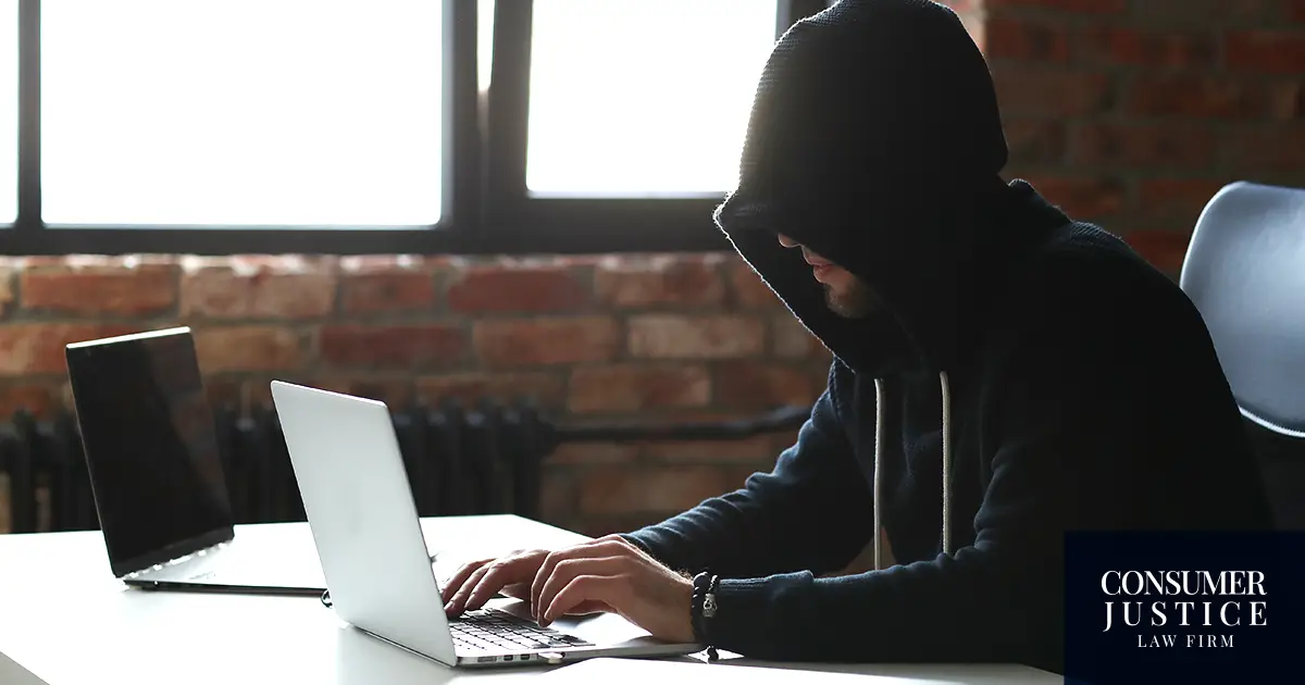 An identity thief steals someone's personal data for use in crimes.