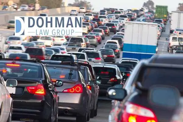 traffic on a freeway, Appear in Court For a Traffic Ticket
