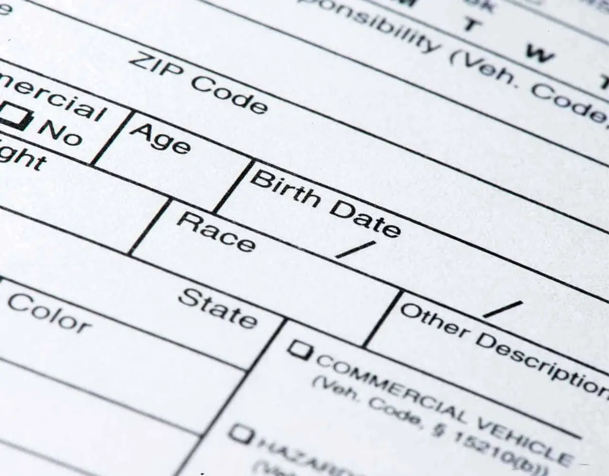 a blank speeding ticket