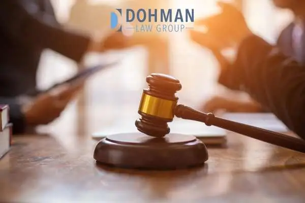 a man meeting with a lawyer for a consultation regarding a dui