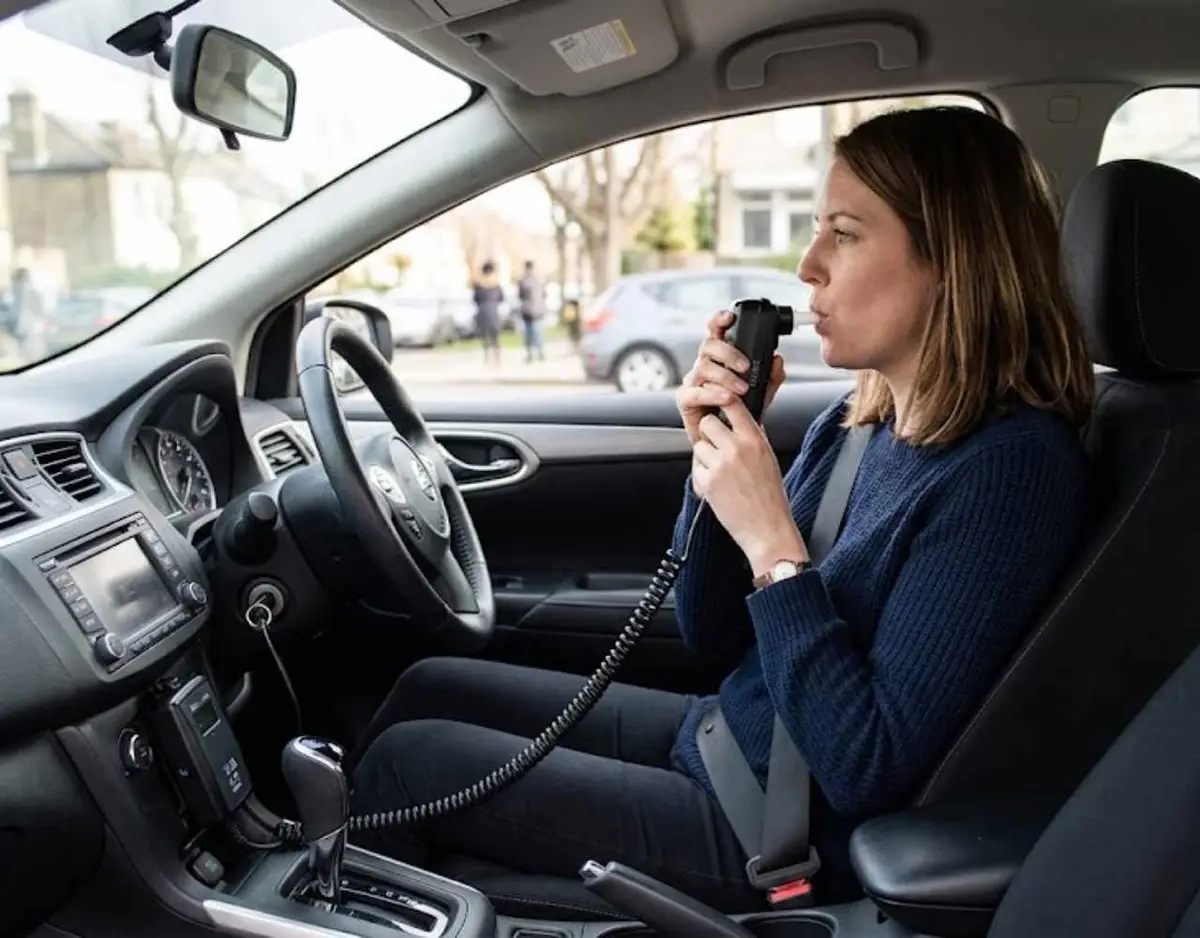 Breath alcohol ignition interlock device