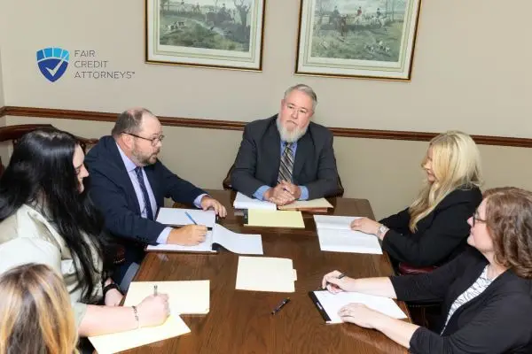 Law firm meeting