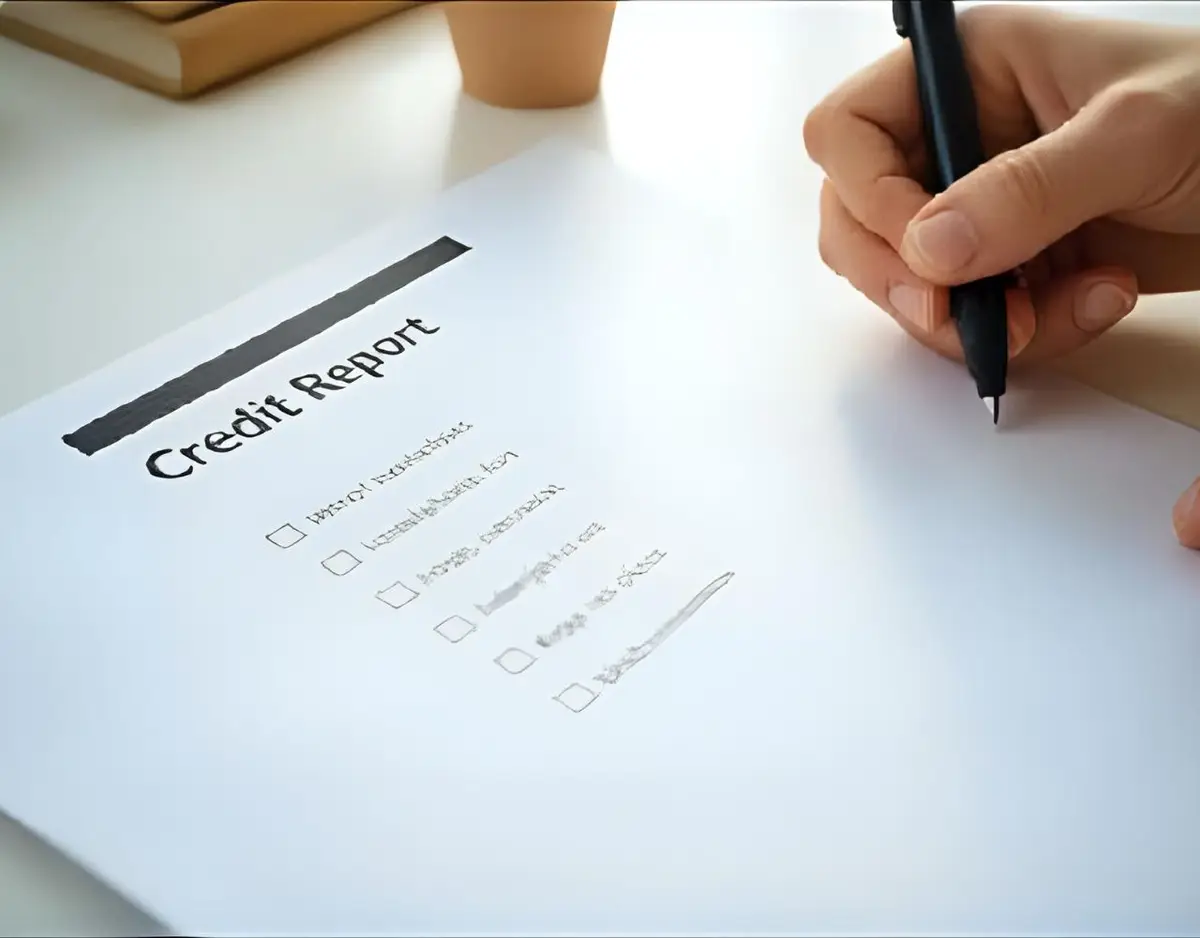 List of action steps to fix a credit report