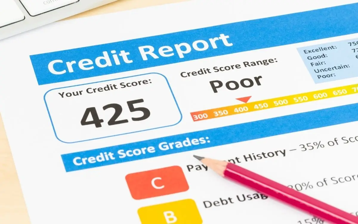lower credit score due to an error
