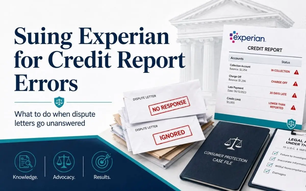 information graphic on suing experian