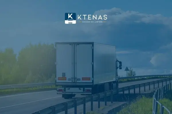 semi-truck driving on a highway