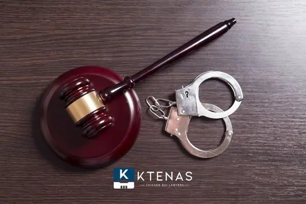 Judges gavel and handcuffs