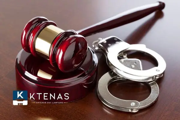 Judges gavel and handcuffs