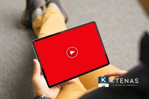 dash cam video on tablet