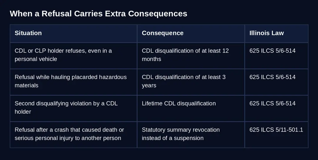 Chart 3 extra refusal consequences