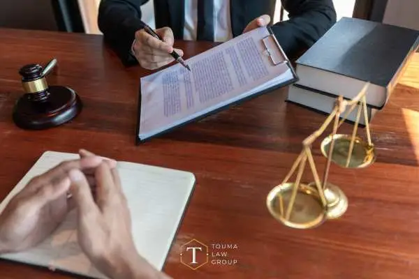an attorney reviewing sex crime charges for a client