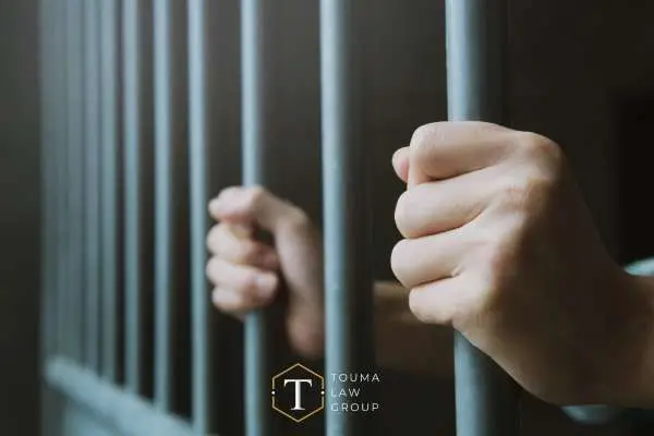 a man in prison