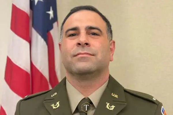 SC military defense lawyer Adam Touma in uniform
