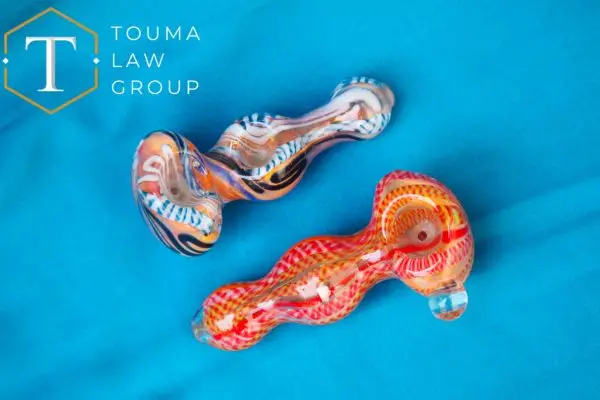two bowls used for drugs 