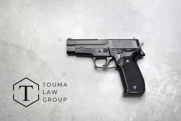a handgun on a table, South Carolina firearm charges