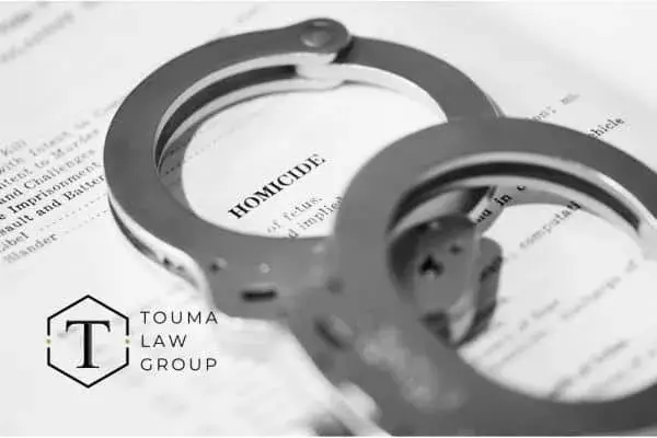 handcuffs on arrest paperwork